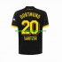 Camisola Borussia Dortmund Marcel Sabitzer 20 Homem Equipamento Segundo 2023-2024 Manga Curta